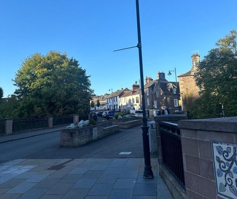 Restored sash and case windows on a traditional Dunblane property featuring high-quality replacement glass and weatherproofing.