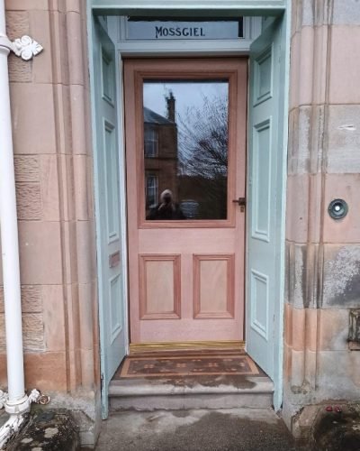 Bespoke external timber doors Stirling