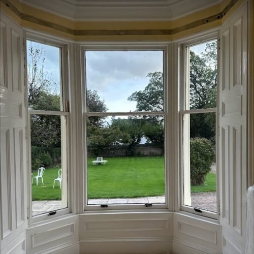 Sash and case window shutters restoration and repairs Stirling